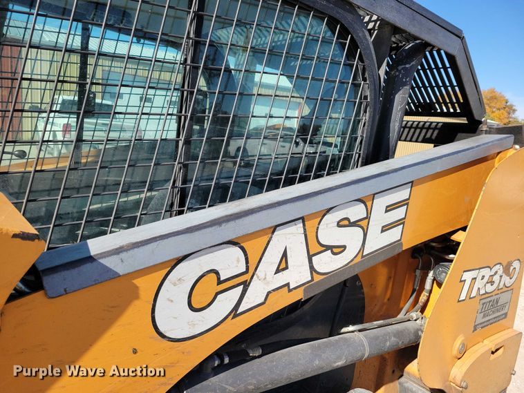 image for item DX6546 2018 Case TR310 tracked skid steer loader