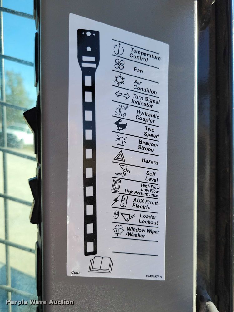 image for item DX6546 2018 Case TR310 tracked skid steer loader