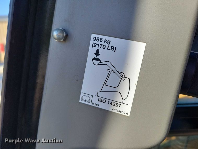 image for item DX6546 2018 Case TR310 tracked skid steer loader