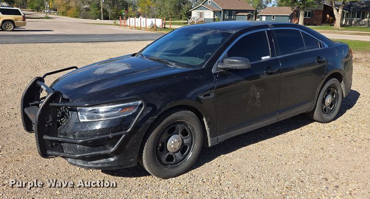 image for item DY1418 2014 Ford Taurus Police Interceptor 