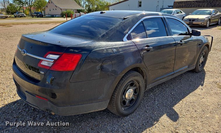 image for item DY1418 2014 Ford Taurus Police Interceptor 