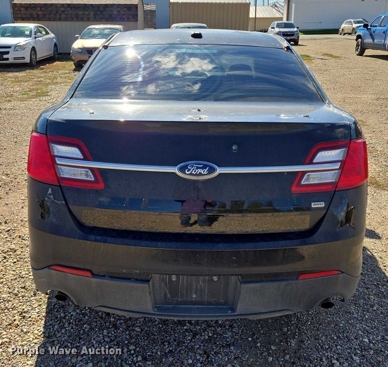 image for item DY1418 2014 Ford Taurus Police Interceptor 