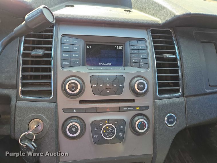 image for item DY1418 2014 Ford Taurus Police Interceptor 