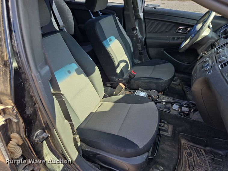 image for item DY1418 2014 Ford Taurus Police Interceptor 