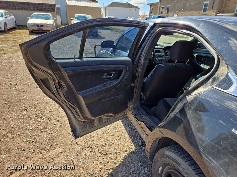 image for item DY1418 2014 Ford Taurus Police Interceptor 