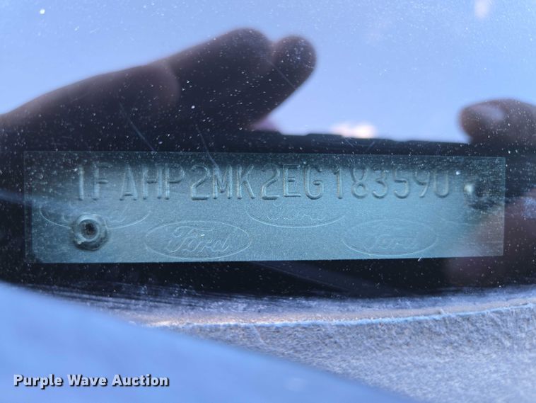 image for item DY1418 2014 Ford Taurus Police Interceptor 