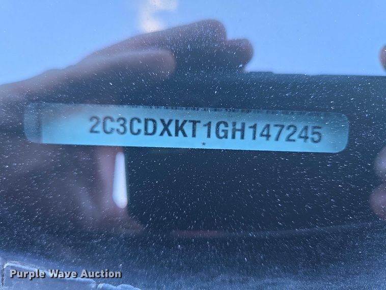 image for item DY1419 2016 Dodge Charger Police 