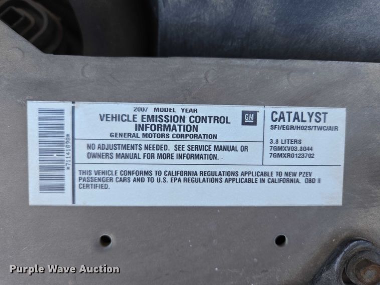 image for item DY1420 2007 Pontiac Grand Prix 