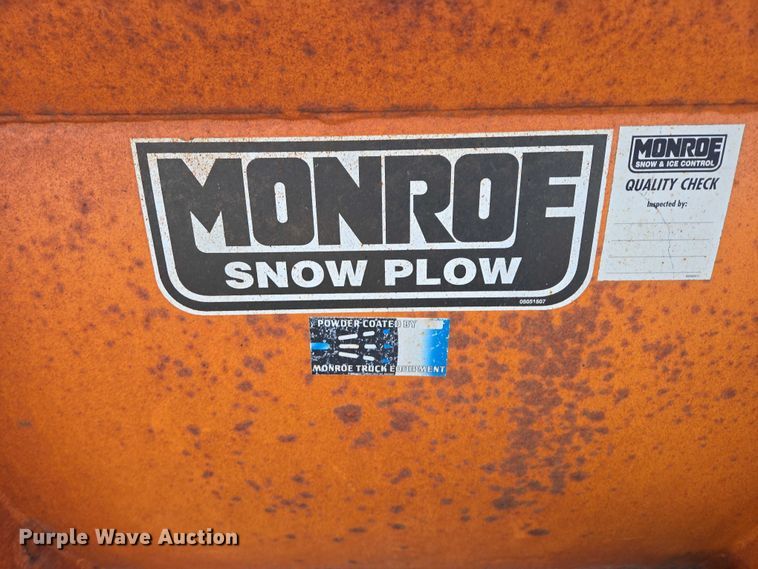 image for item DY1437 Monroe MP41R12-ISCT snow plow