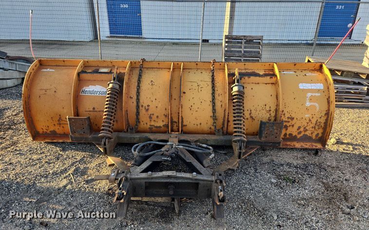 image for item DY1439 Henderson snow plow