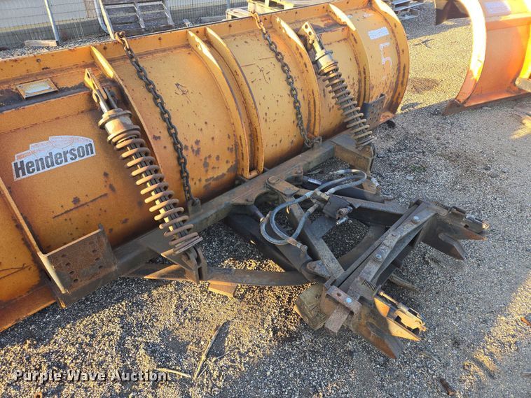 image for item DY1439 Henderson snow plow