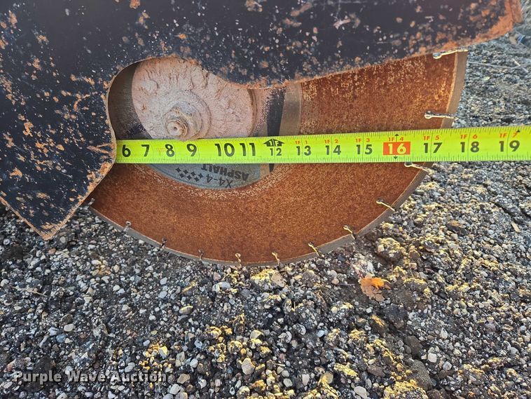 image for item DY1440 Skid steer pavement saw