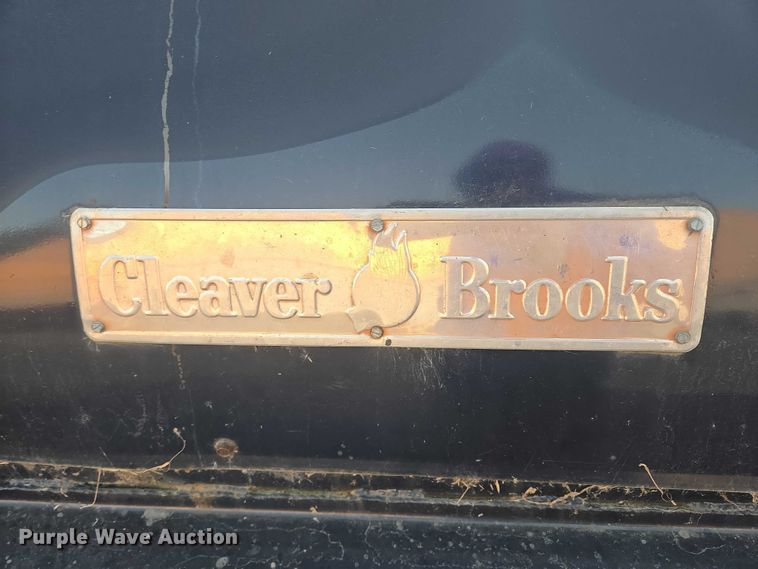 image for item DY1443 1975 Cleaver Brooks PSM50-150 boiler