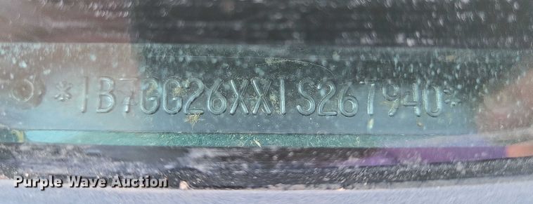 image for item DY1445 2001 Dodge Dakota pickup truck