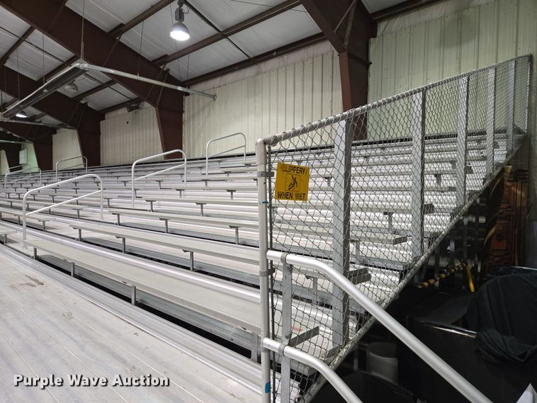 image for item DY1448 Aluminum bleachers