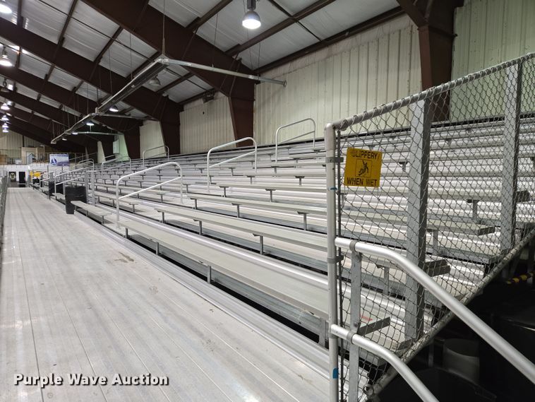 image for item DY1448 Aluminum bleachers