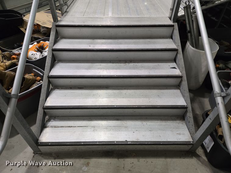 image for item DY1448 Aluminum bleachers