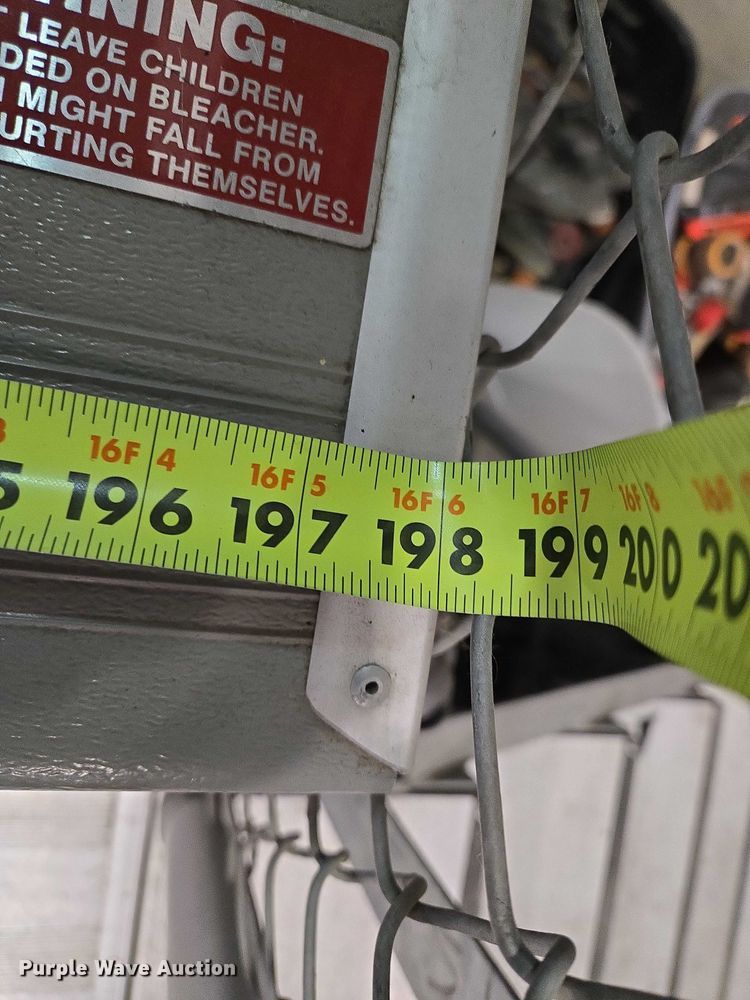 image for item DY1448 Aluminum bleachers