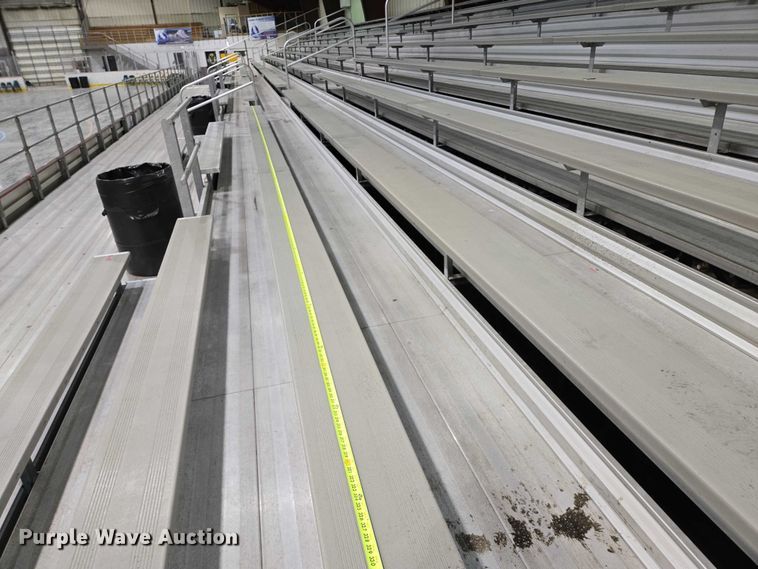 image for item DY1448 Aluminum bleachers