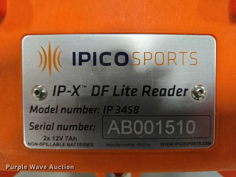 image for item DY1449 Ipico Sports IP3458 IP-X DF Lite Reader timing system