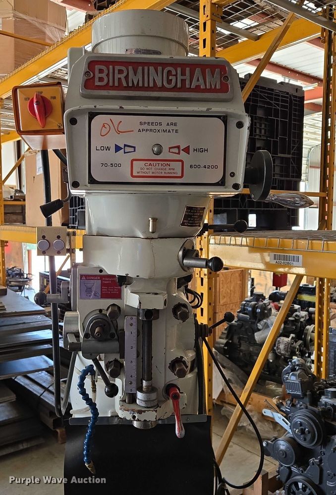 image for item DY1451 Birmingham milling machine