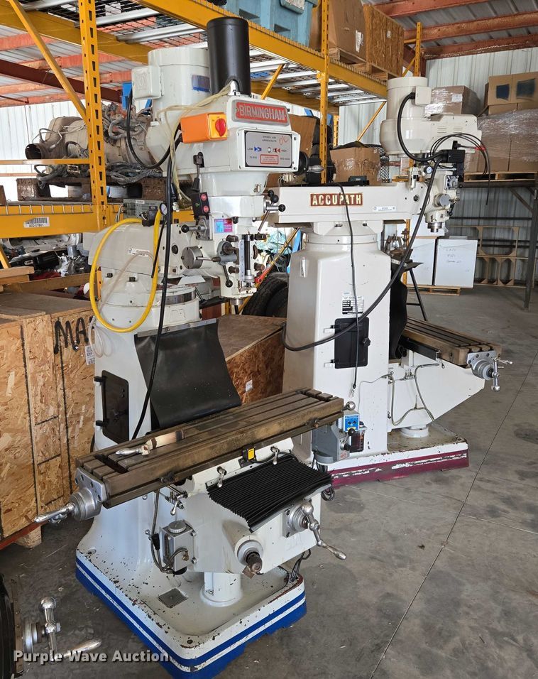image for item DY1452 Birmingham milling machine