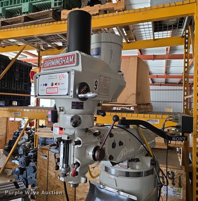 image for item DY1452 Birmingham milling machine