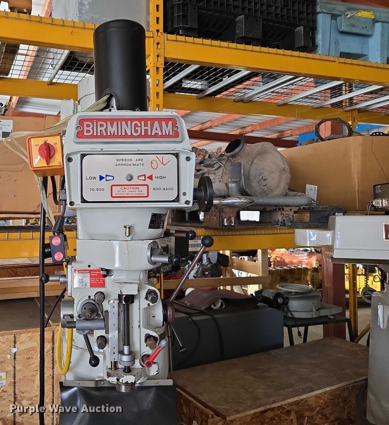 image for item DY1452 Birmingham milling machine