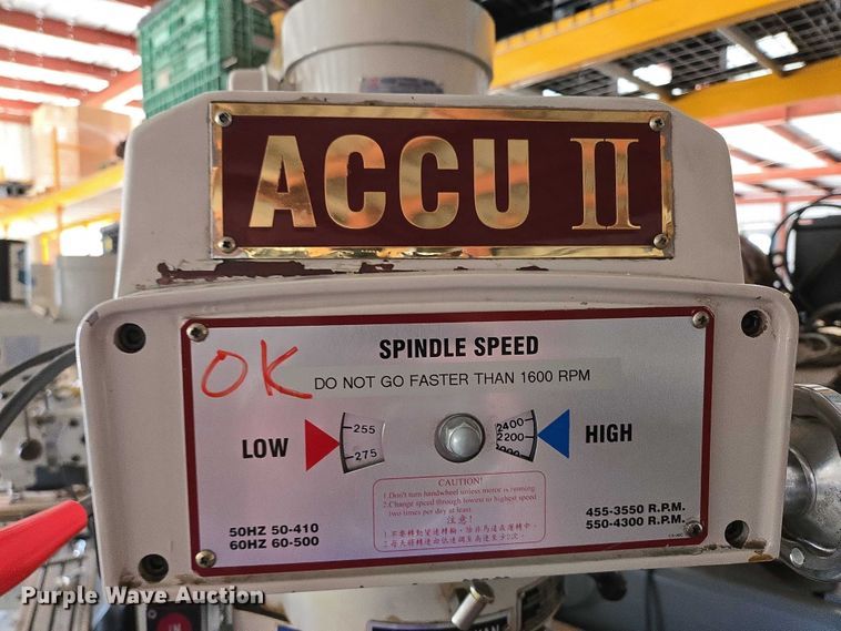 image for item DY1453 CP Tools Inc AC-3KV Accupath milling machine