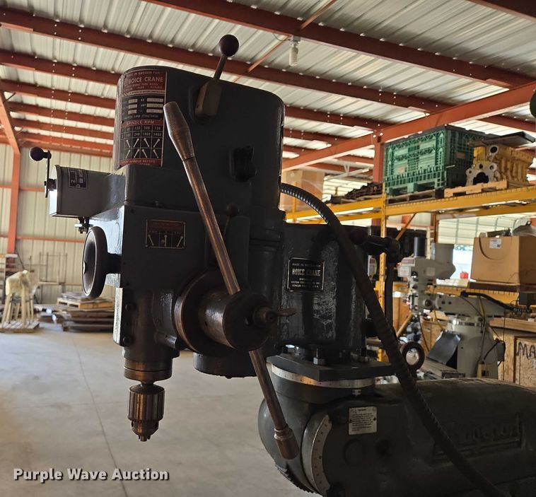 image for item DY1454 Bridgeport drill press