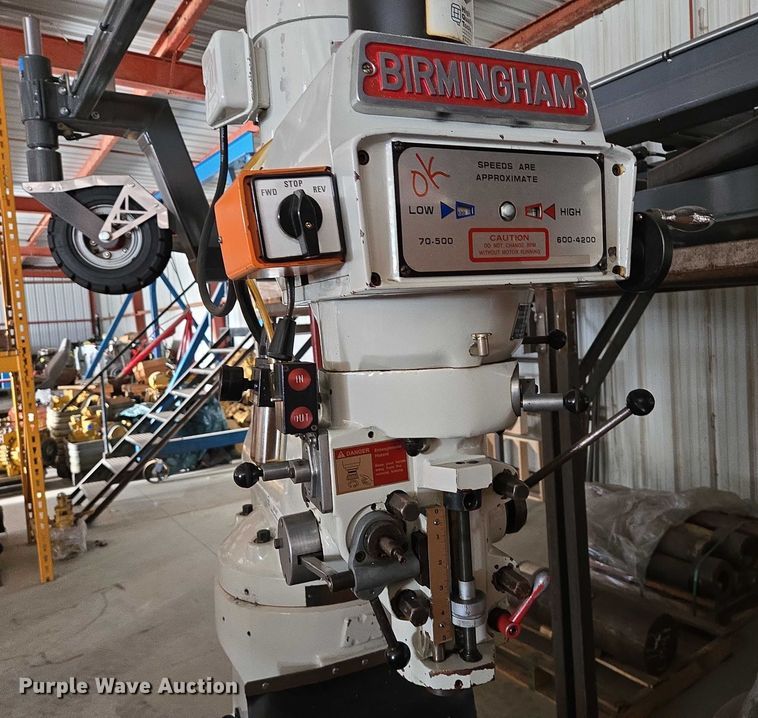 image for item DY1455 Birmingham milling machine