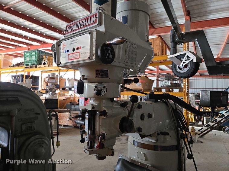 image for item DY1455 Birmingham milling machine