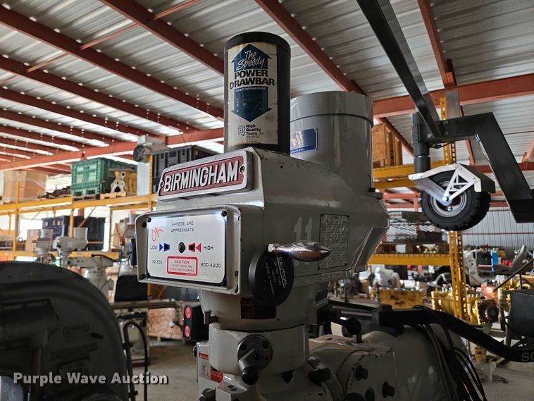 image for item DY1455 Birmingham milling machine