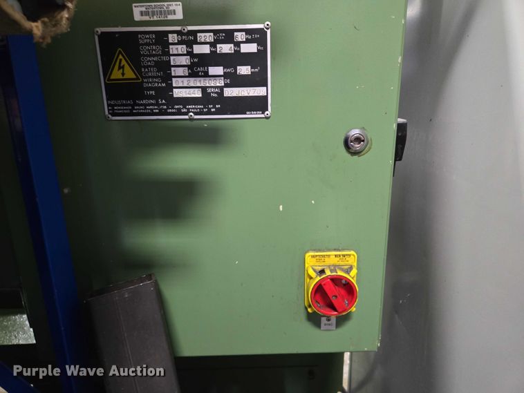 image for item DY1458 Nardini Mascote MS1440 lathe