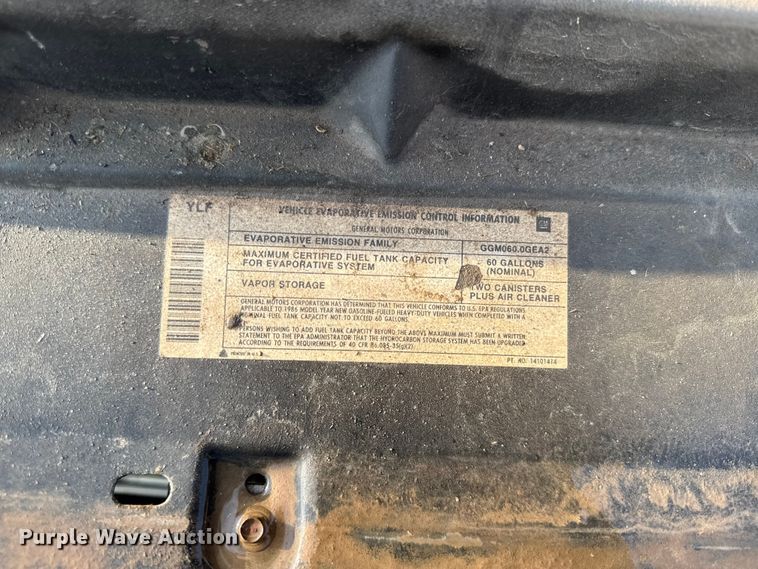 image for item DY8281 1986 Chevrolet C20 