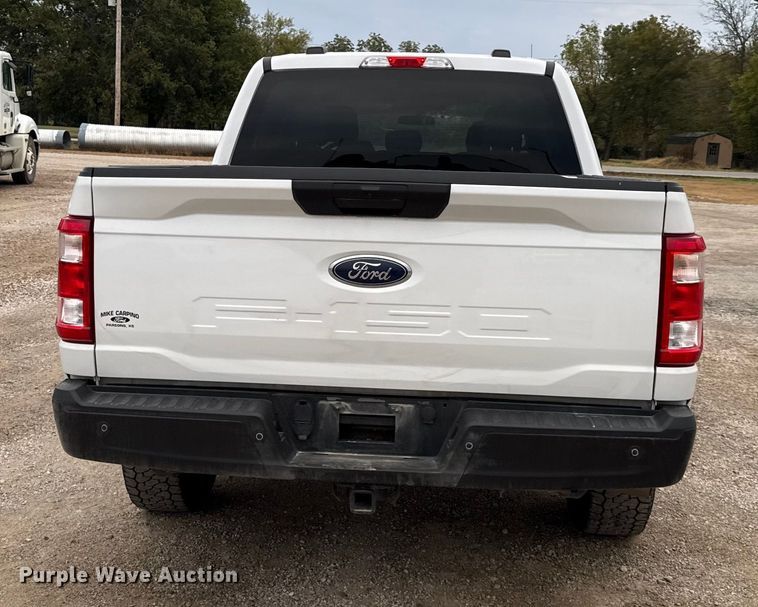 image for item DY8299 2021 Ford F150 XL SuperCrew pickup truck