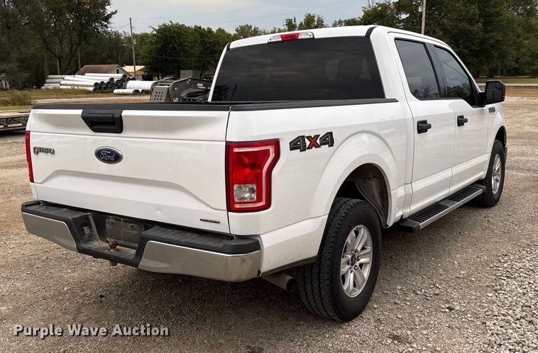 image for item DY8301 2016 Ford F150 XLT SuperCrew pickup truck