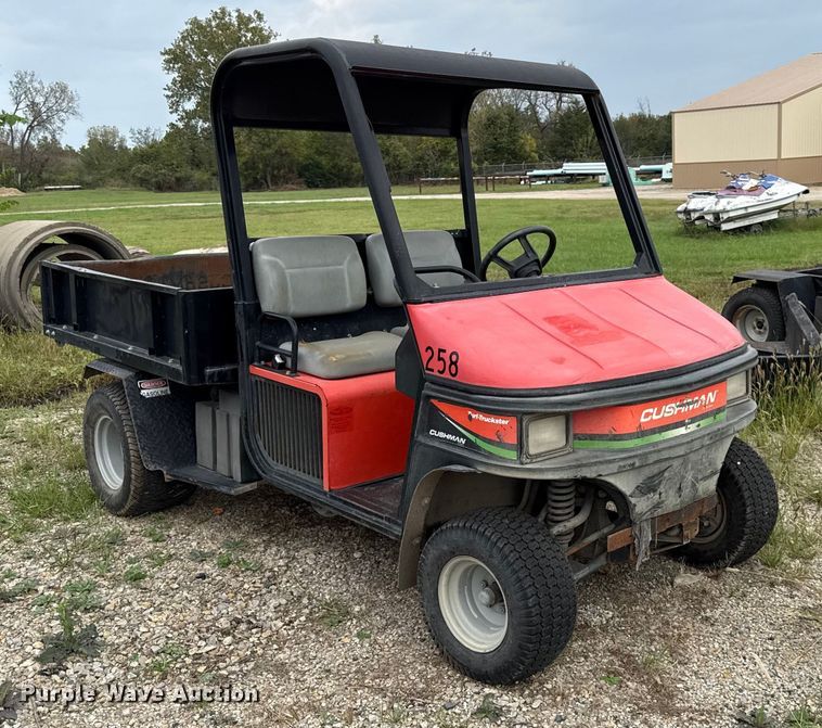 image for item DY8306  (2) Cushman Turf-Truckster utility vehicles