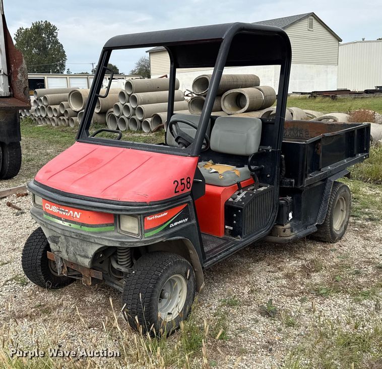 image for item DY8306  (2) Cushman Turf-Truckster utility vehicles