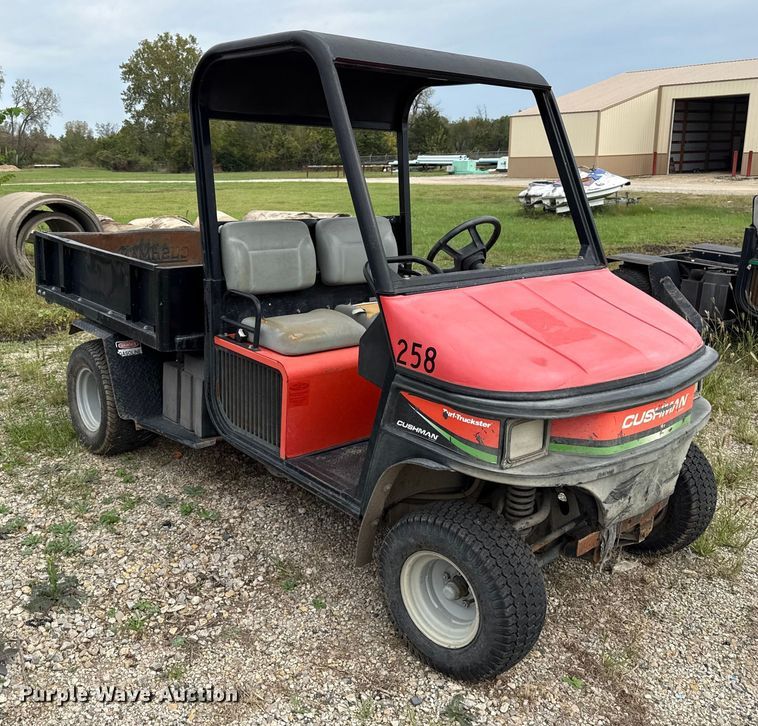 image for item DY8306  (2) Cushman Turf-Truckster utility vehicles