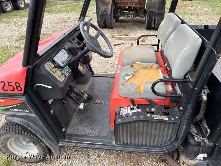 image for item DY8306  (2) Cushman Turf-Truckster utility vehicles