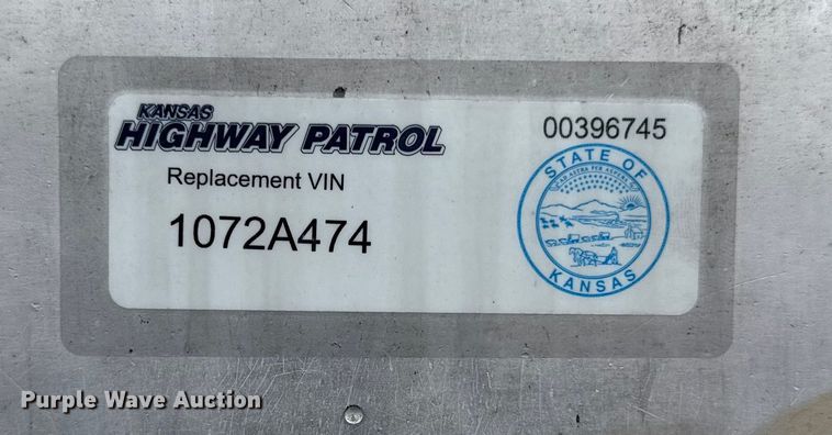 image for item DY8309 1975 Schien end dump trailer