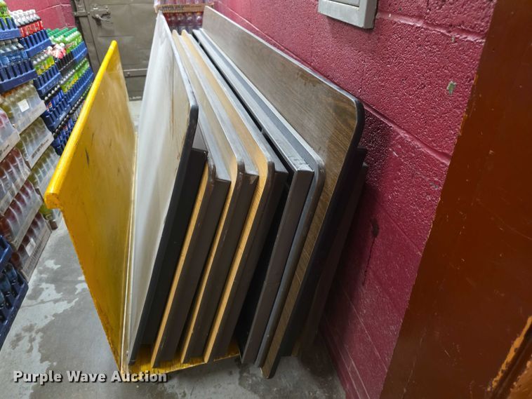 image for item DZ3485 (10) 8'L folding tables 