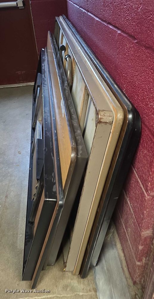 image for item DZ3485 (10) 8'L folding tables 