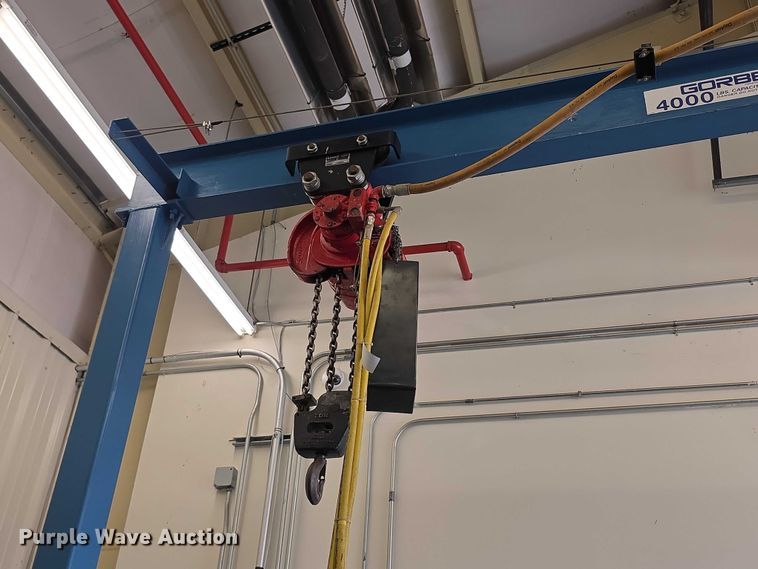 image for item DZ6453 Gorbel 4000 Gandry lift overhead crane