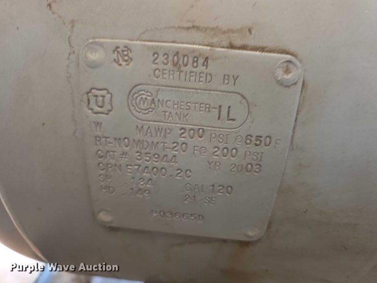 image for item DZ6455 2003 Gardner-Denver R70 air compressor