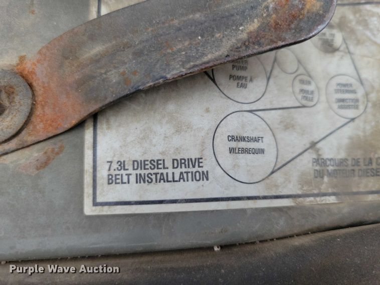 image for item DZ6710 1992 Ford F450 Super Duty utility / service truck