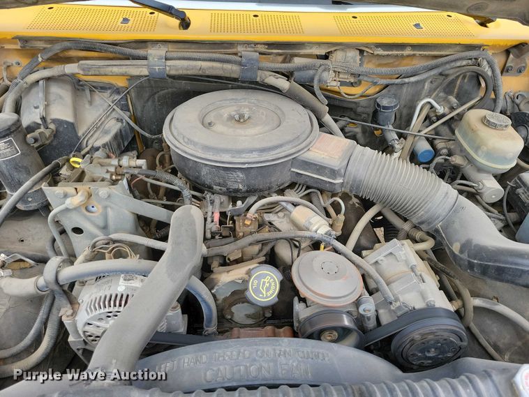 image for item DZ6710 1992 Ford F450 Super Duty utility / service truck