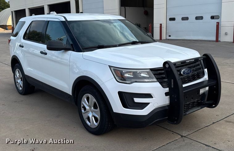 image for item EA1965 2018 Ford Explorer Police Interceptor SUV