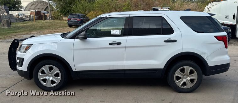 image for item EA1965 2018 Ford Explorer Police Interceptor SUV
